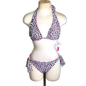 Swim Separates Animal Print Women’s Bikini A1